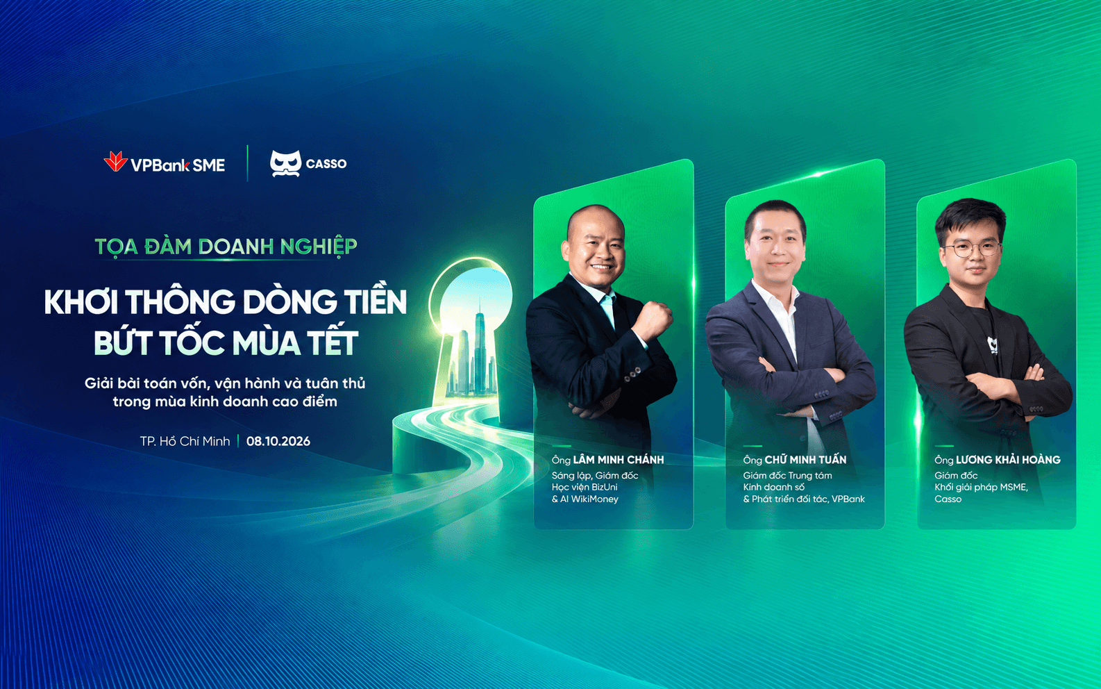 Casso và VPBank tổ chức tọa đàm “Khơi thông dòng tiền – Bứt tốc mùa Tết”