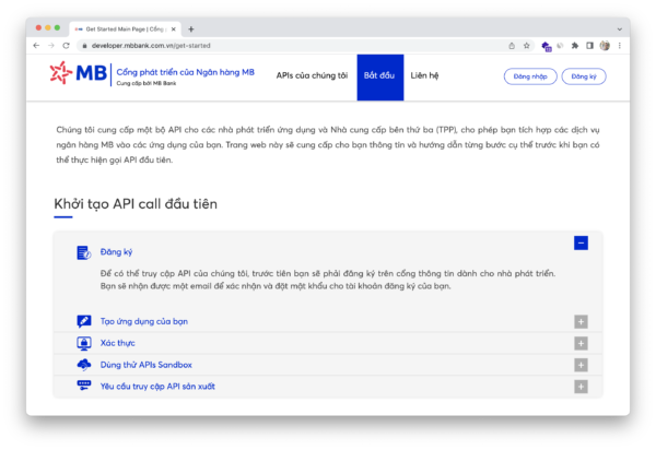 API MBBank | Robot tài chính Casso